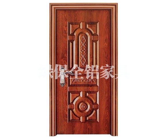 All aluminum door