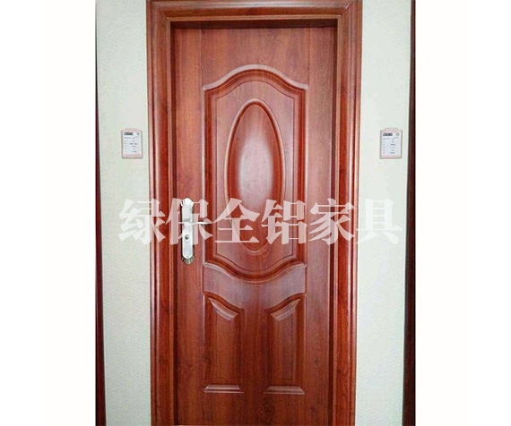 All aluminum door